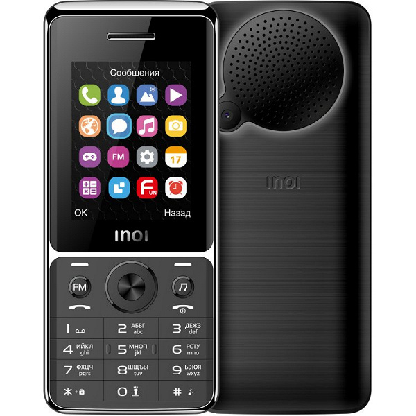 Кнопочный телефон Inoi 248M получил громкий 2-ваттный динамик и емкий аккумулятор